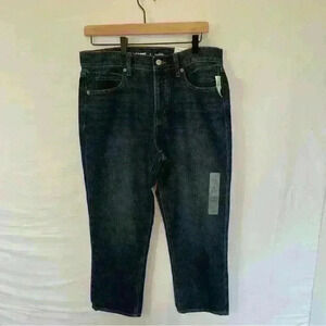 NWT Old Navy High-Rise Slouchy Straight Cropped Jeans Size 8